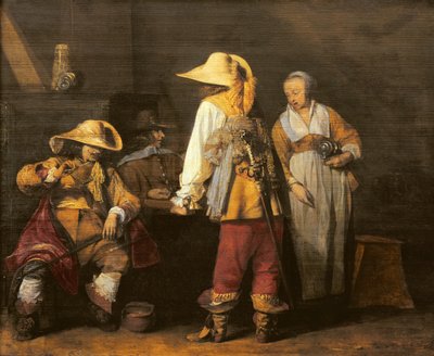 Interior of an Inn by Gerard ter Borch